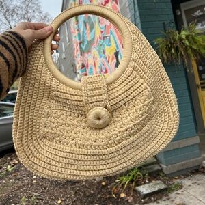 Handmade Vintage Crochet Bag